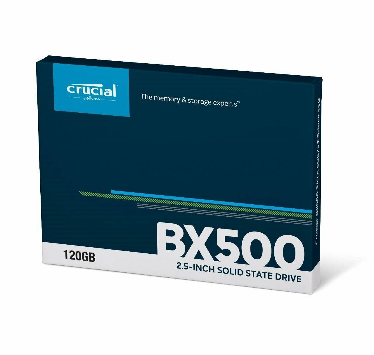 Crucial 120GB SSD BX500 3D NAND SATA III 