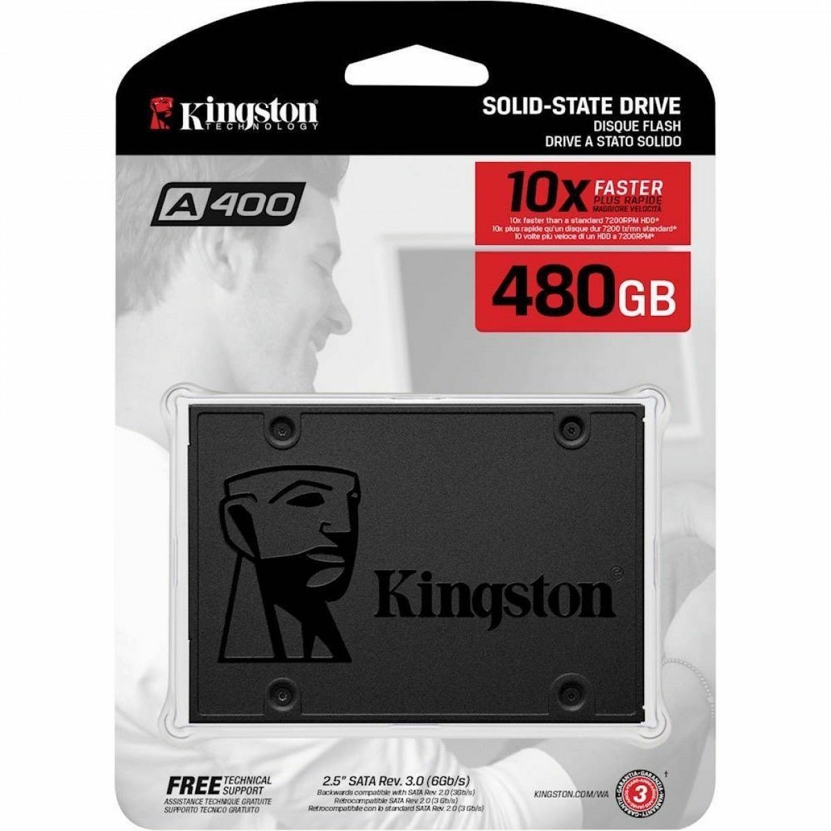 Kingston 480GB SSDNow A400