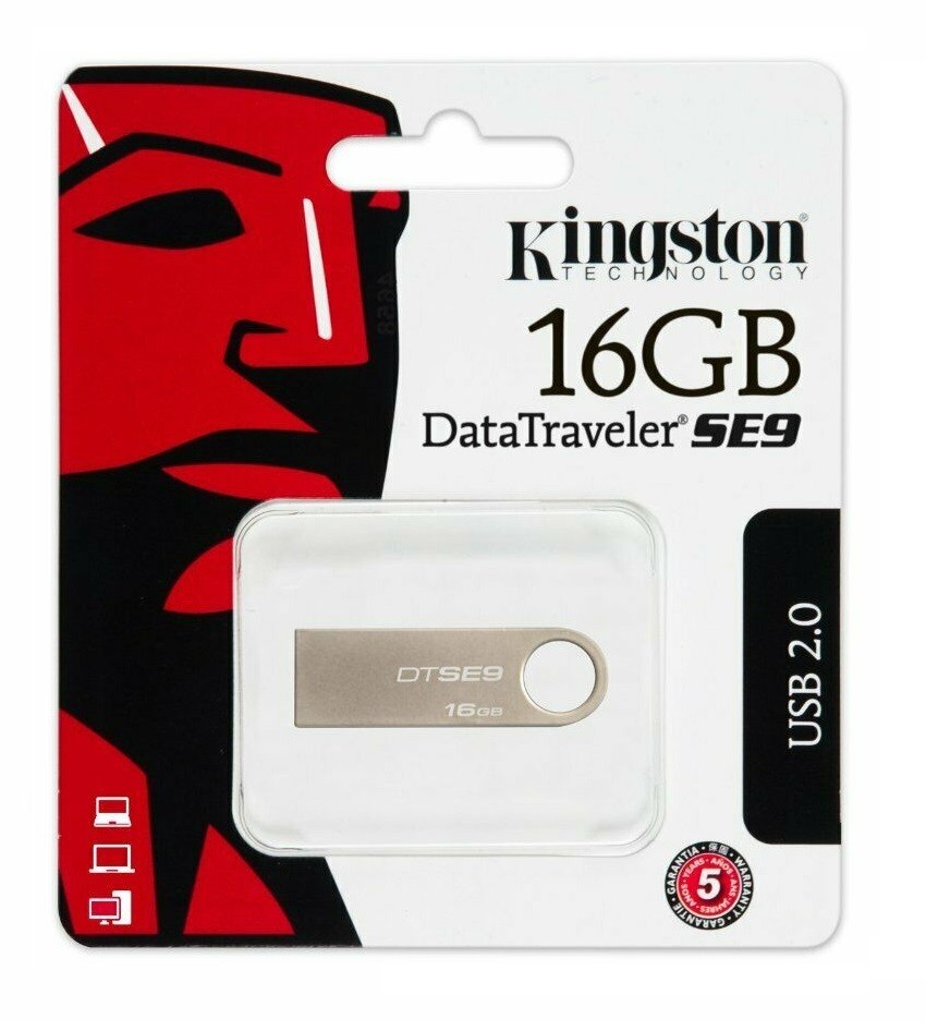 Kingston 16GB DTSE9G2 USB 3.0 USB Drive