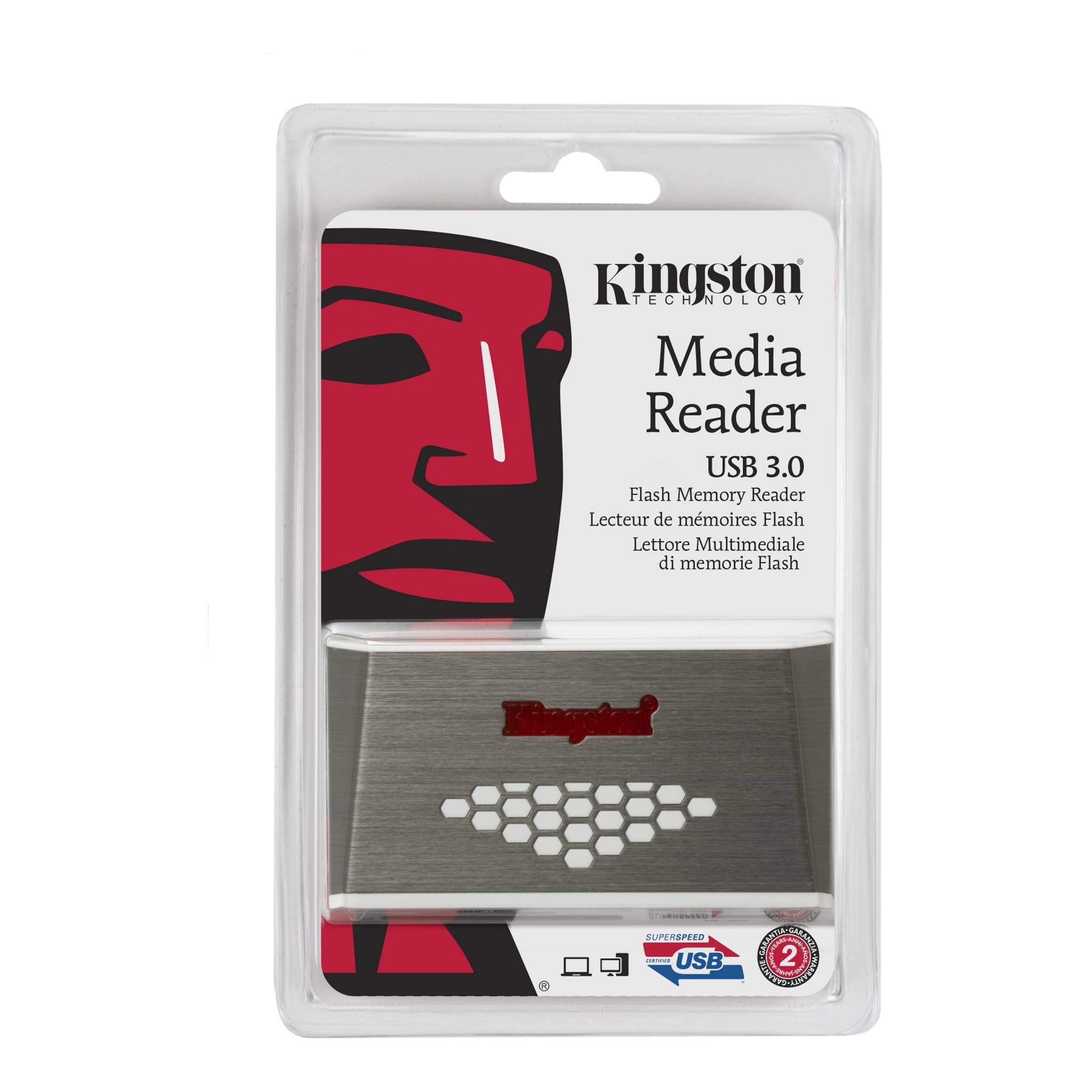 Kingston FCR-HS4 USB3.0 High-Speed Card Reader