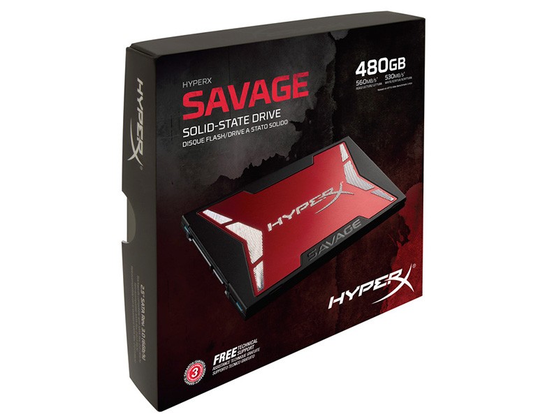 Kingston 480GB HyperX Savage EXO SSD Type C