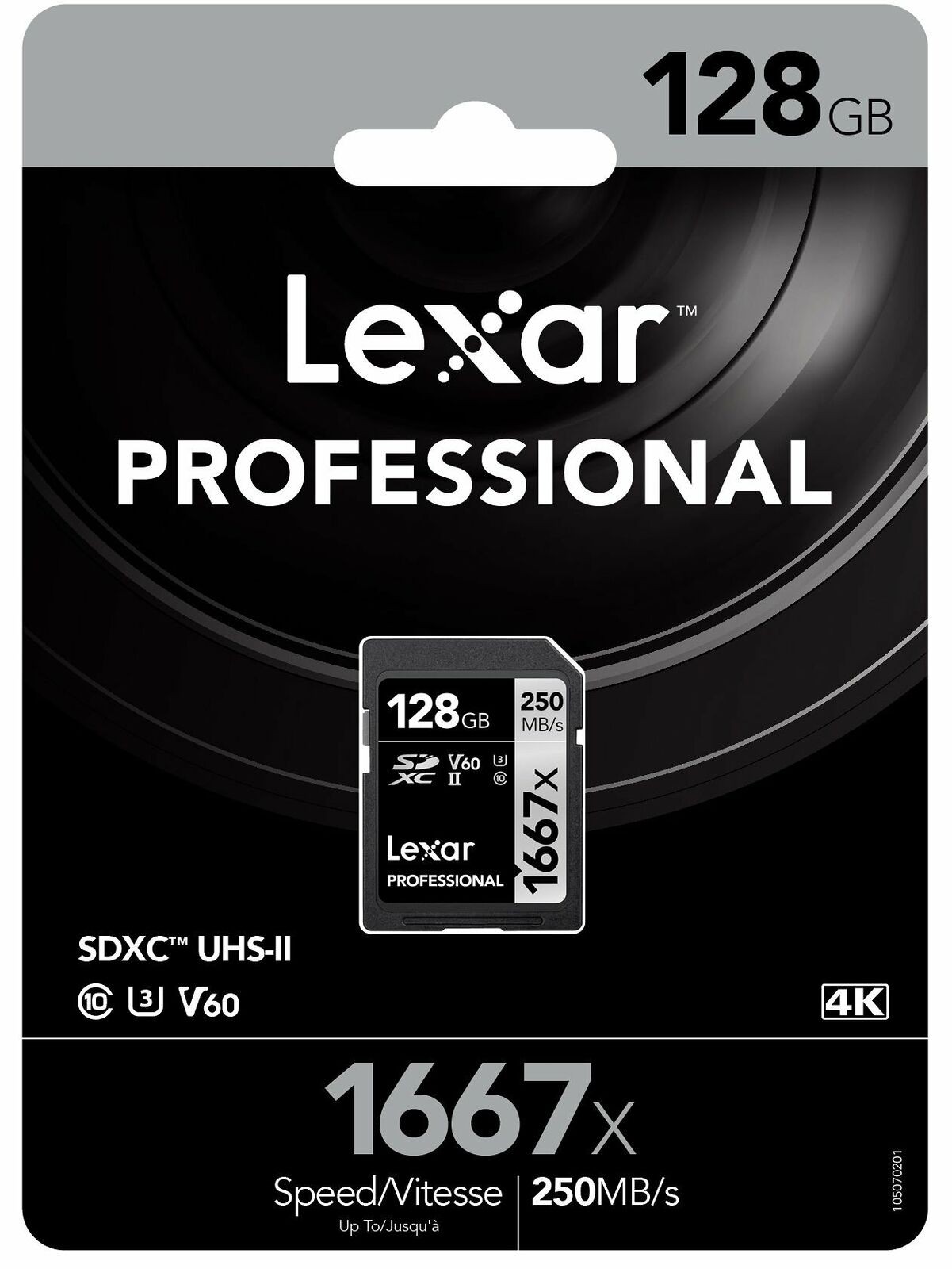 Lexar 128GB Professional 1667x SDXC Card UHS-II V30