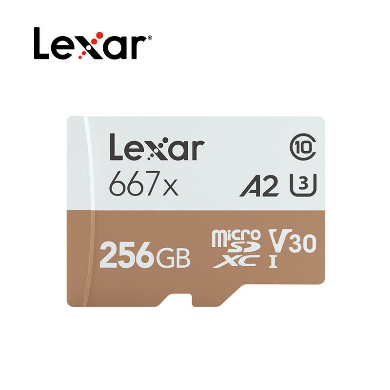 Lexar 256GB Professional 667x Micro SDXC Card 100MB/s