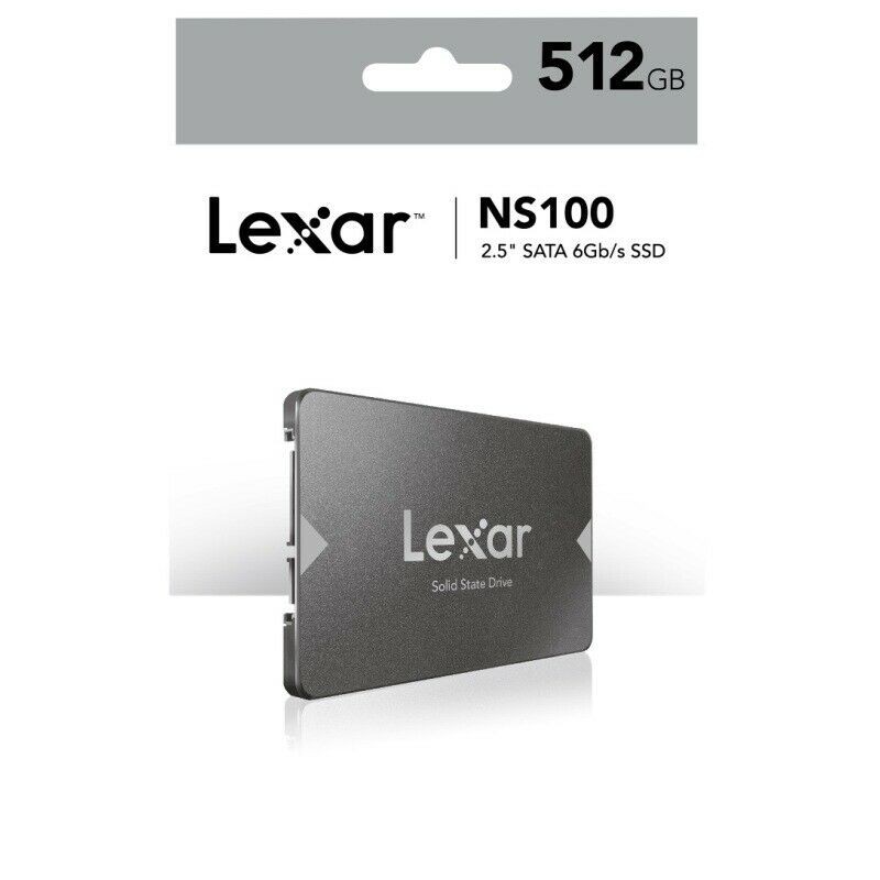 Lexar 512GB SSD NS100 Internal 2.5" SATA 6GB/s