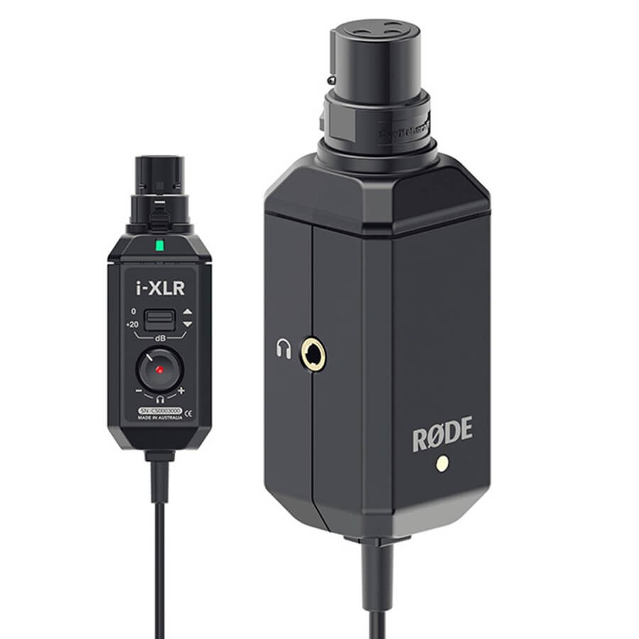 Rode i-XLR Digital XLR adaptor for Apple iOS® devices