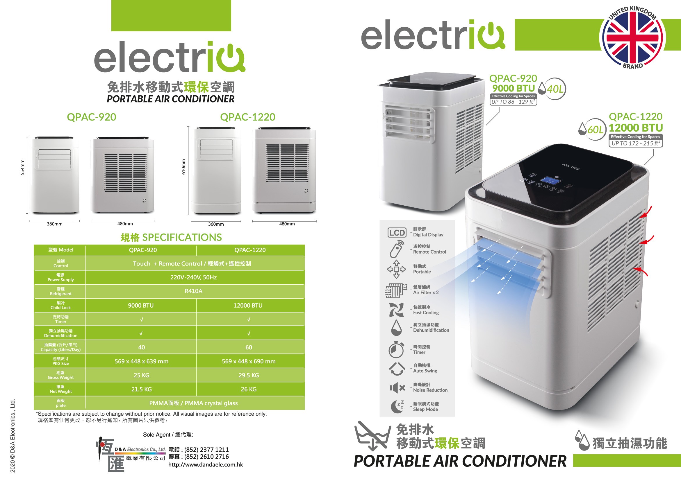 electriQ QPAC-920