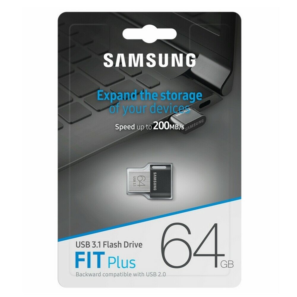SAMSUNG 64GB USB 3.1 USB Drive FIT Plus
