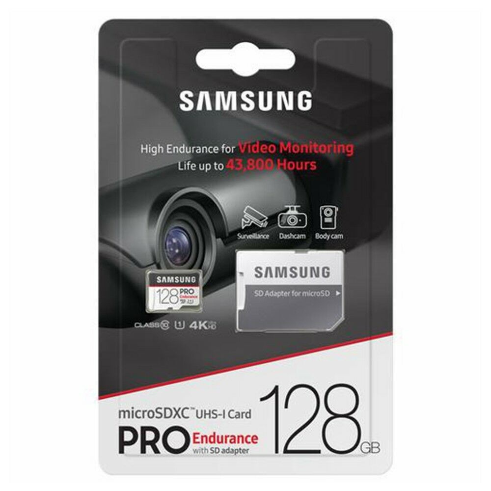 SAMSUNG 128GB Pro Endurance Micro SDXC 
