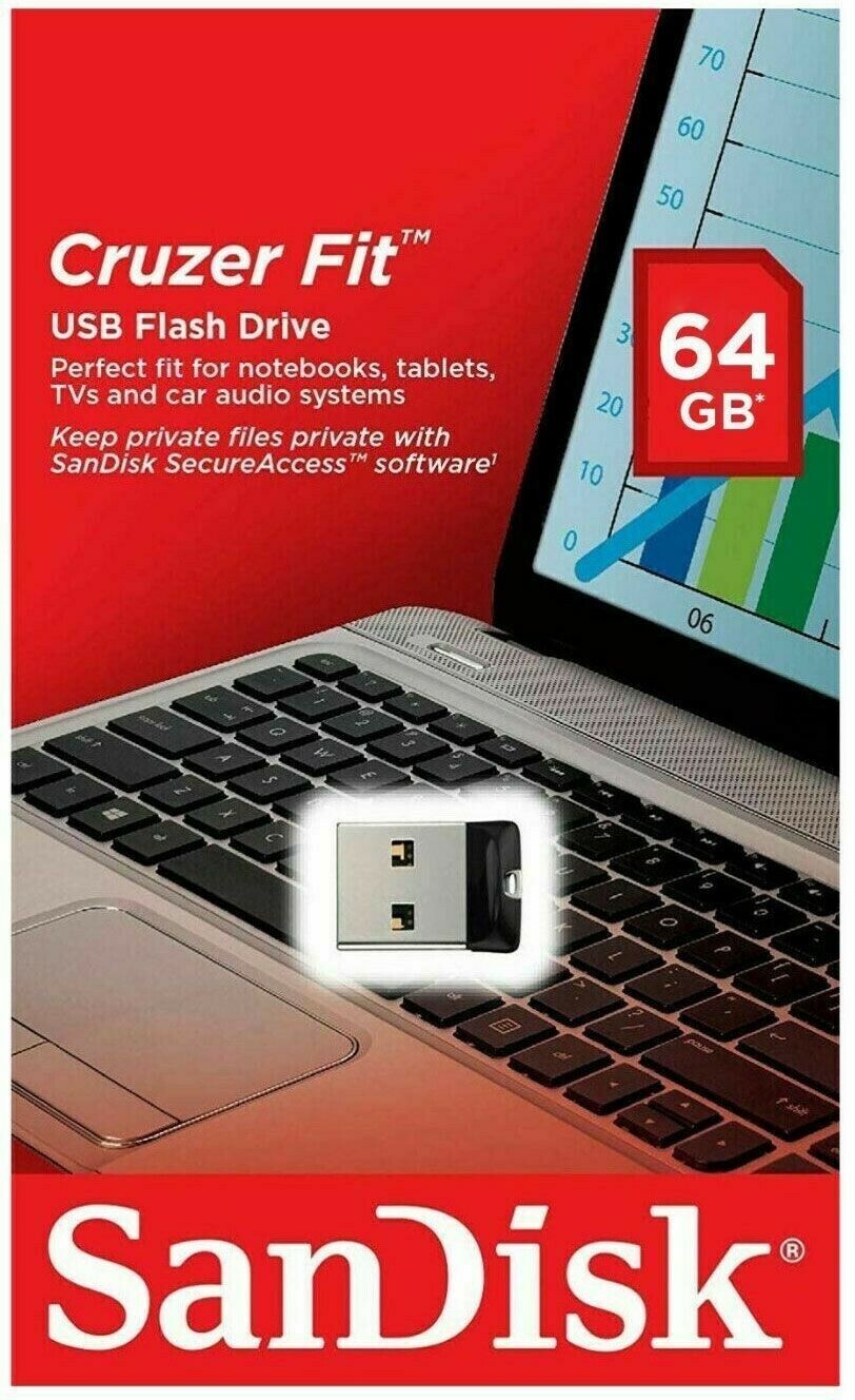 Sandisk 64GB Cruzer Fit