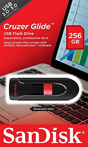 Sandisk 256GB Cruzer Glide USB Flash Drive