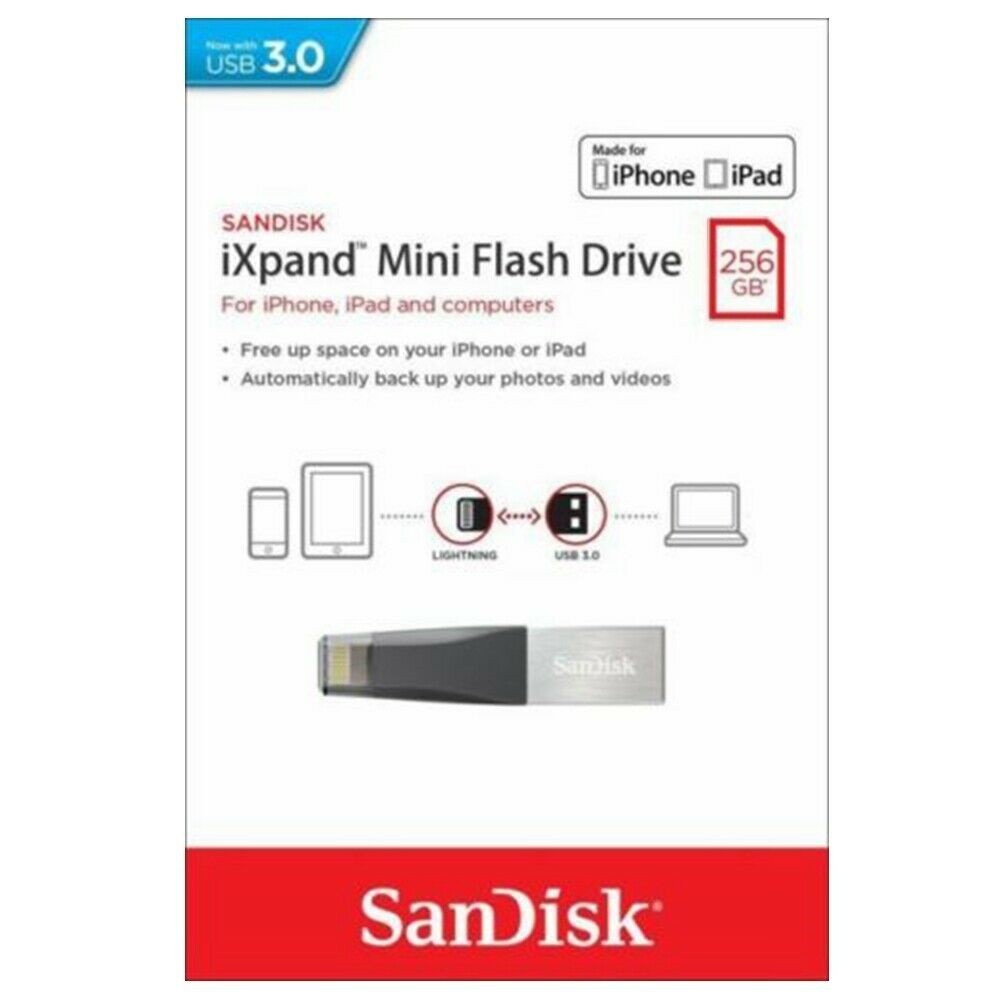 Sandisk 256GB iXpand Mini Flash Drive
