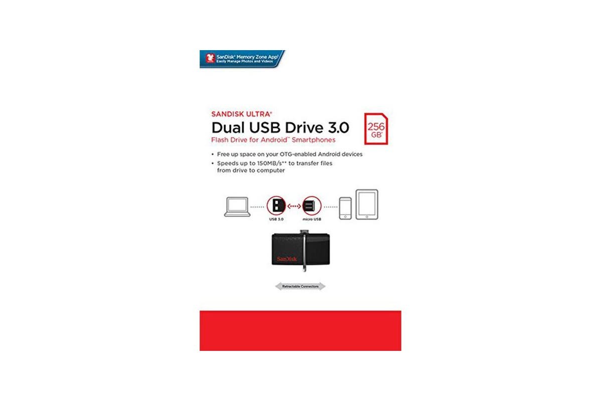 Sandisk 256GB Ultra Dual OTG Drive USB 3.0 