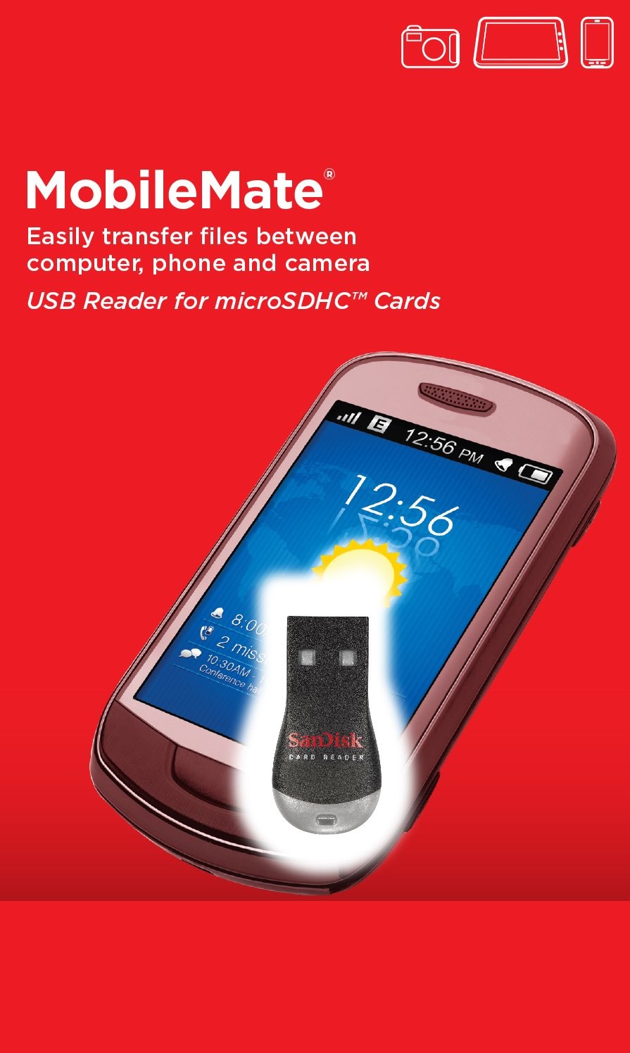 Sandisk MobileMate Micro SD Card Reader SDDR-121