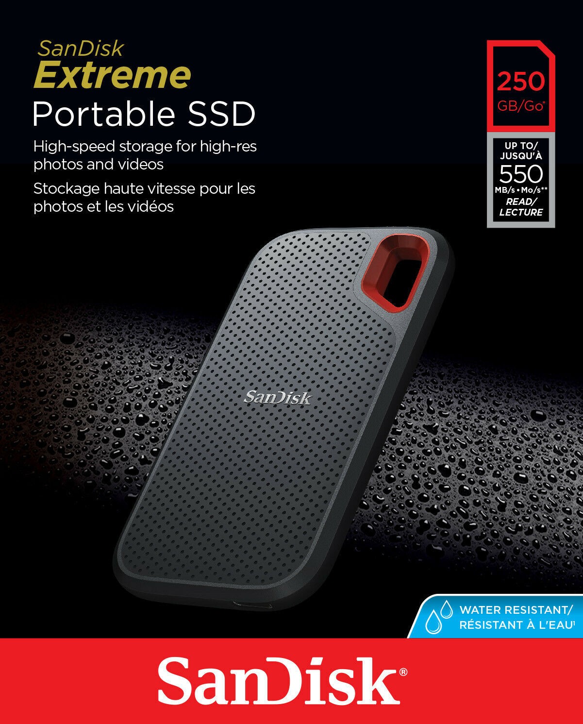 Sandisk 250GB Portable SSD