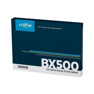 Crucial 2TB SSD BX500 3D NAND SATA III 