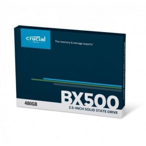 Crucial 480GB SSD BX500 3D NAND SATA III 