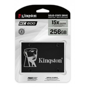 Kingston 256GB SSD KC600 SATA III 3D TLC
