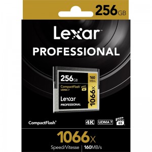 Lexar 256GB Professional CF Card UDMA7 CF 1066X