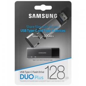 SAMSUNG 128GB USB 3.1 USB Drive DUO Plus