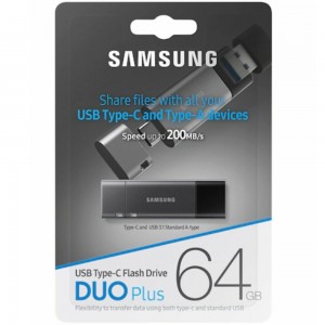 SAMSUNG 64GB USB 3.1 USB Drive DUO Plus