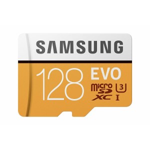 SAMSUNG 128GB EVO Micro SDXC Class10