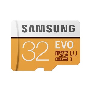 SAMSUNG 32GB EVO Micro SDHC Class10