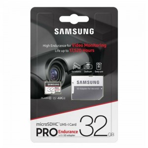 SAMSUNG 32GB Pro Endurance Micro SDHC 