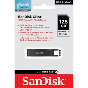 Sandisk 128GB Ultra Type C USB Drive 