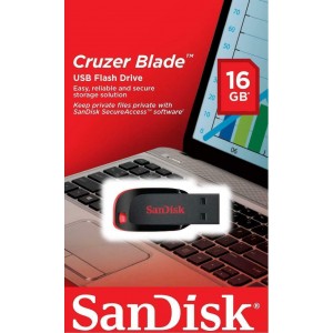 Sandisk 16GB Cruzer Blade USB Drive