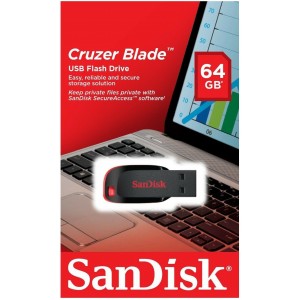 Sandisk 64GB Cruzer Blade USB Drive