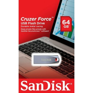 Sandisk 64GB Curzer Force USB Drive