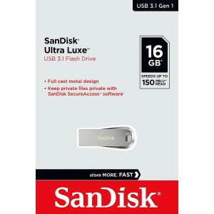 Sandisk 16GB Ultra Luxe USB3.1 Flash Drive