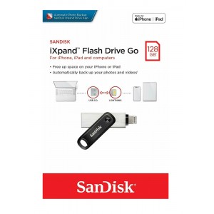 Sandisk 128GB iXpand Flash Drive Go