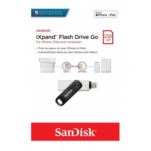 Sandisk 256GB iXpand Flash Drive Go