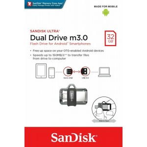 Sandisk 32GB Ultra Dual USB Drive m3.0 