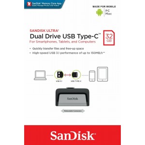 Sandisk 32GB Ultra Type C USB3.1 