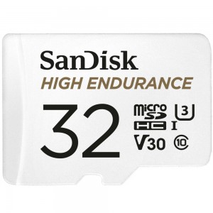 Sandisk 32GB High Endurance Micro SDHC Video Montoring