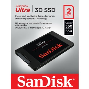 Sandisk 2TB Ultra 3D SSD 2.5" Internal